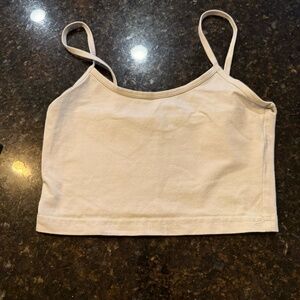 Aritzia TNA Layering cropped tank top